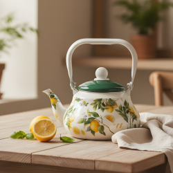 Lemon Pattern Teapot 1.5 Liter